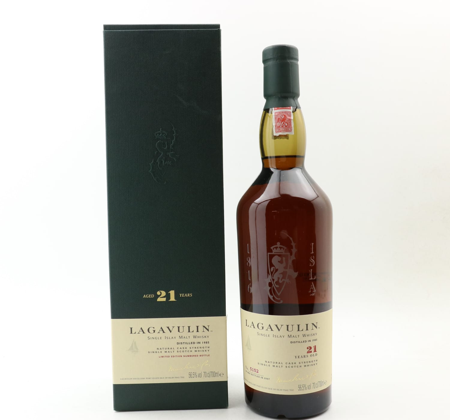 Lagavulin 1985 21 Year Old 2007 Release Whisky 