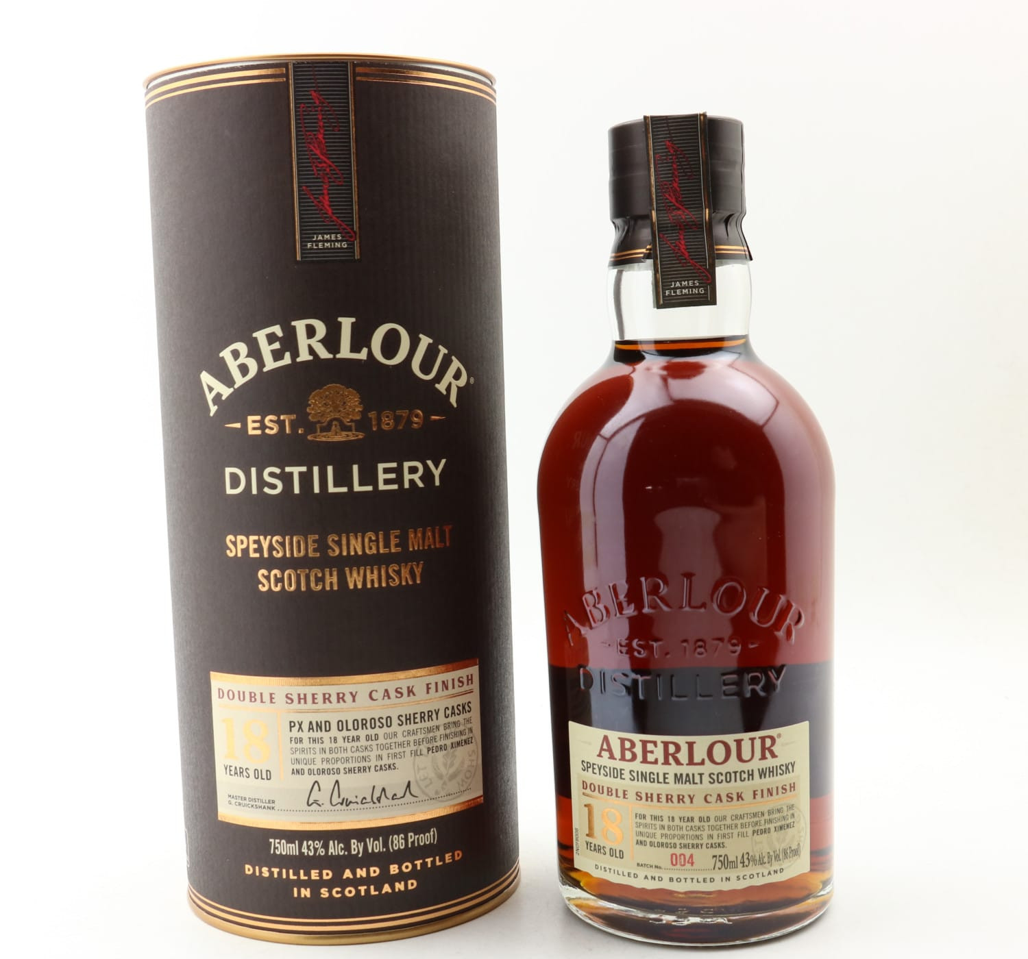 Aberlour 18 Year Old Double Sherry Cask Batch #04 75cl Whisky