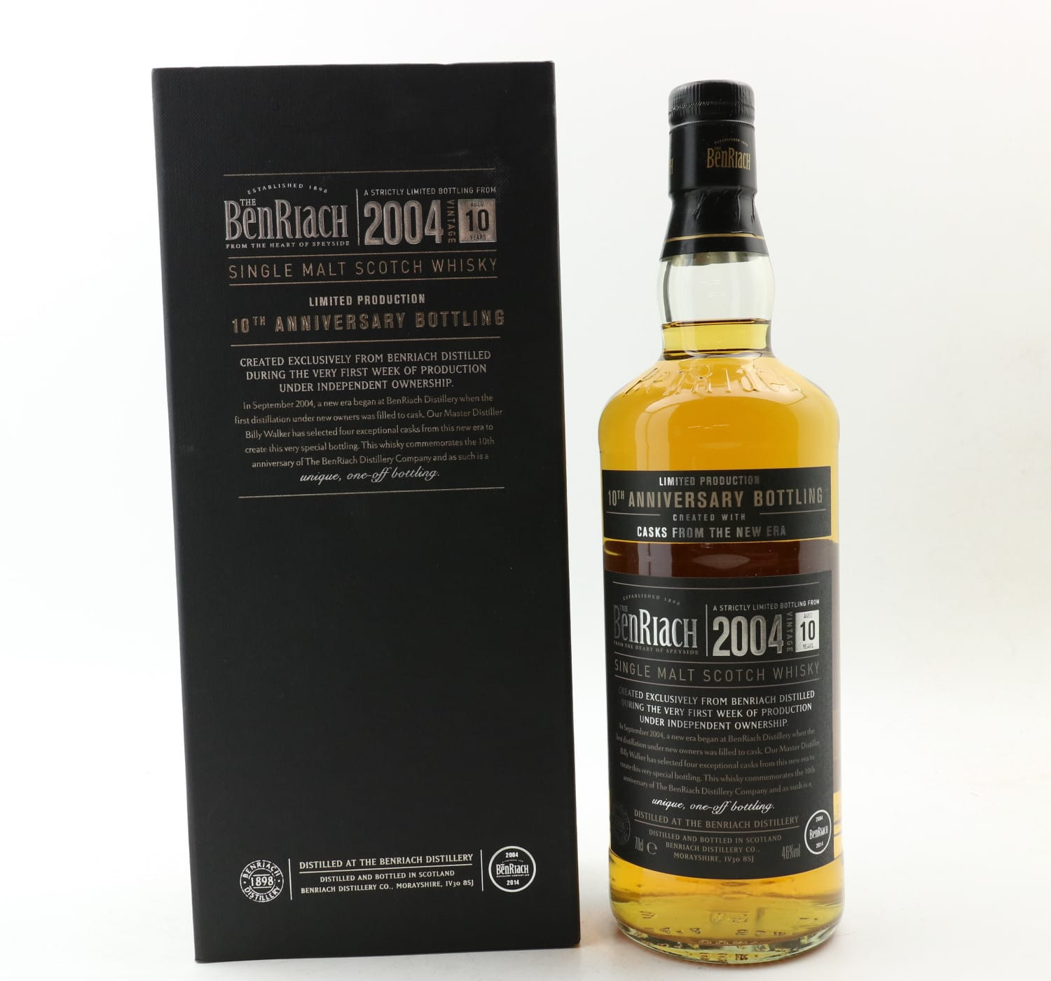 BenRiach 2004 10th Anniversary 10 Year Old Whisky 