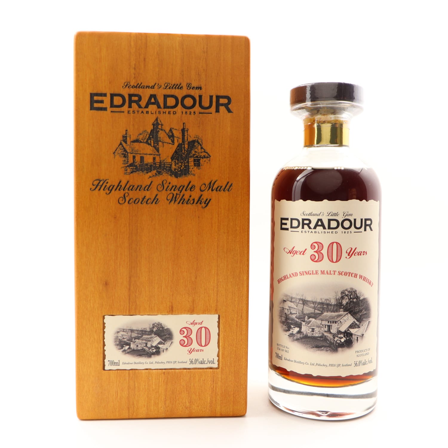 Edradour 30 Year Old 70cl 56.00% Highlands Scotland Whisky