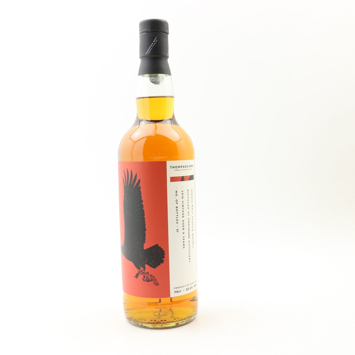 Strathearn 2014 9 Year Old Thompson Bros 70cl 52.40% Scotland Whisky 