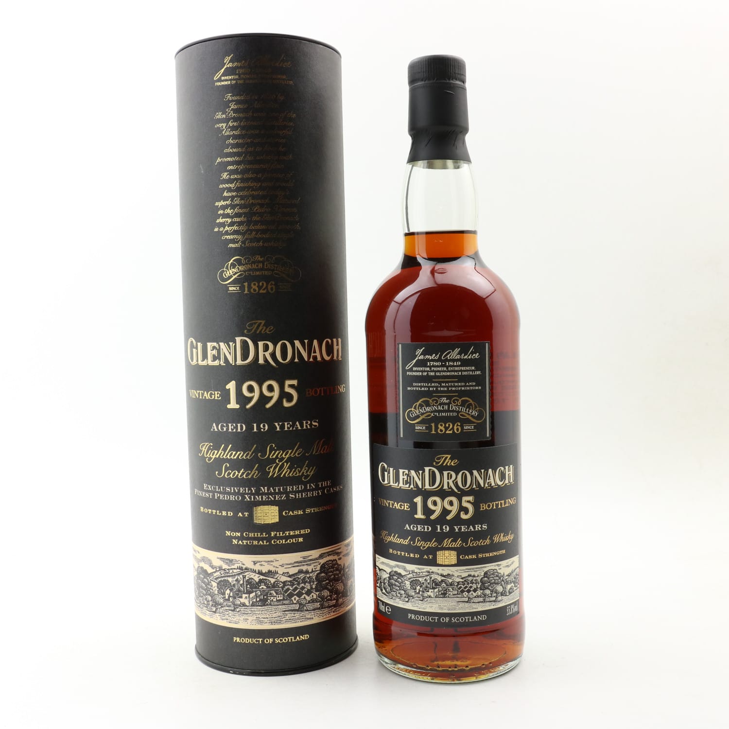 GlenDronach 1995 19 Year Old 70cl 55.80% Highlands Scotland Whisky 