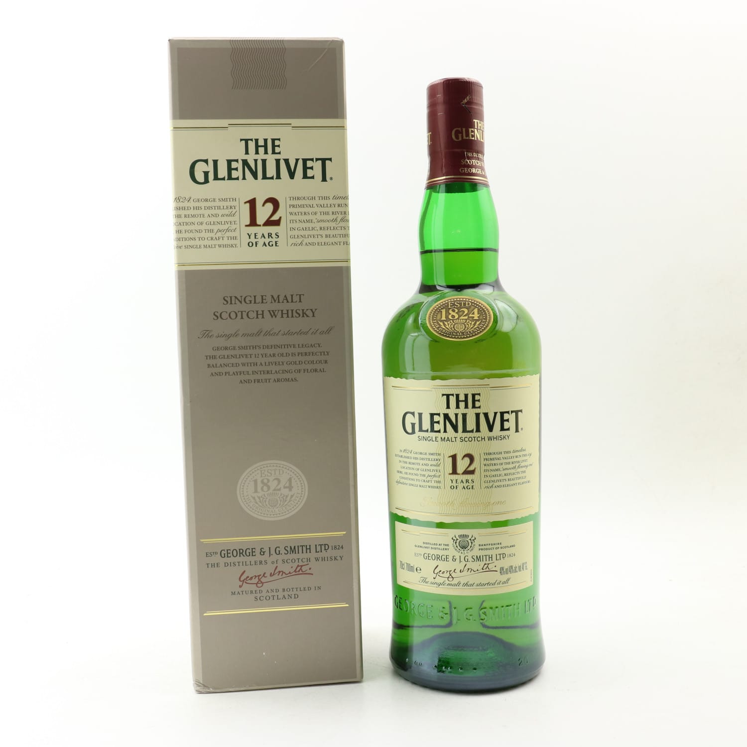 Glenlivet 12 Year Old 70cl 40.00% Scotland Speyside Whisky 