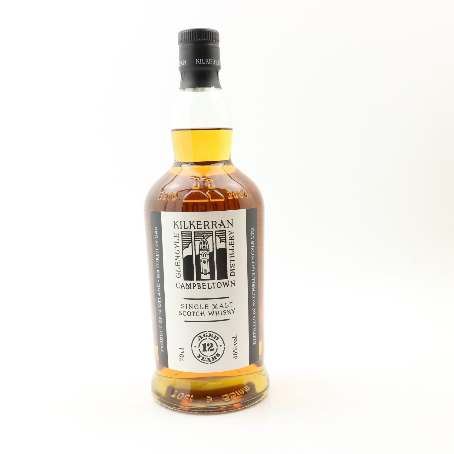Kilkerran 12 Year Old 70cl 46.00% Scotland Whisky 