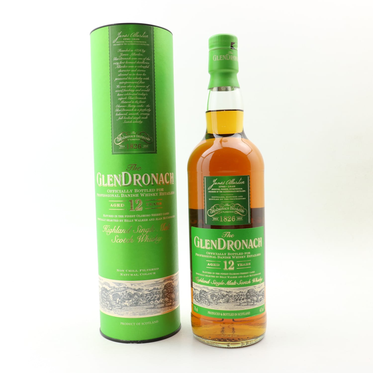 GlenDronach 12 Year Old ‘Master Yoda’ Danish Release 70cl 46.00% Highlands Scotland Whisky 
