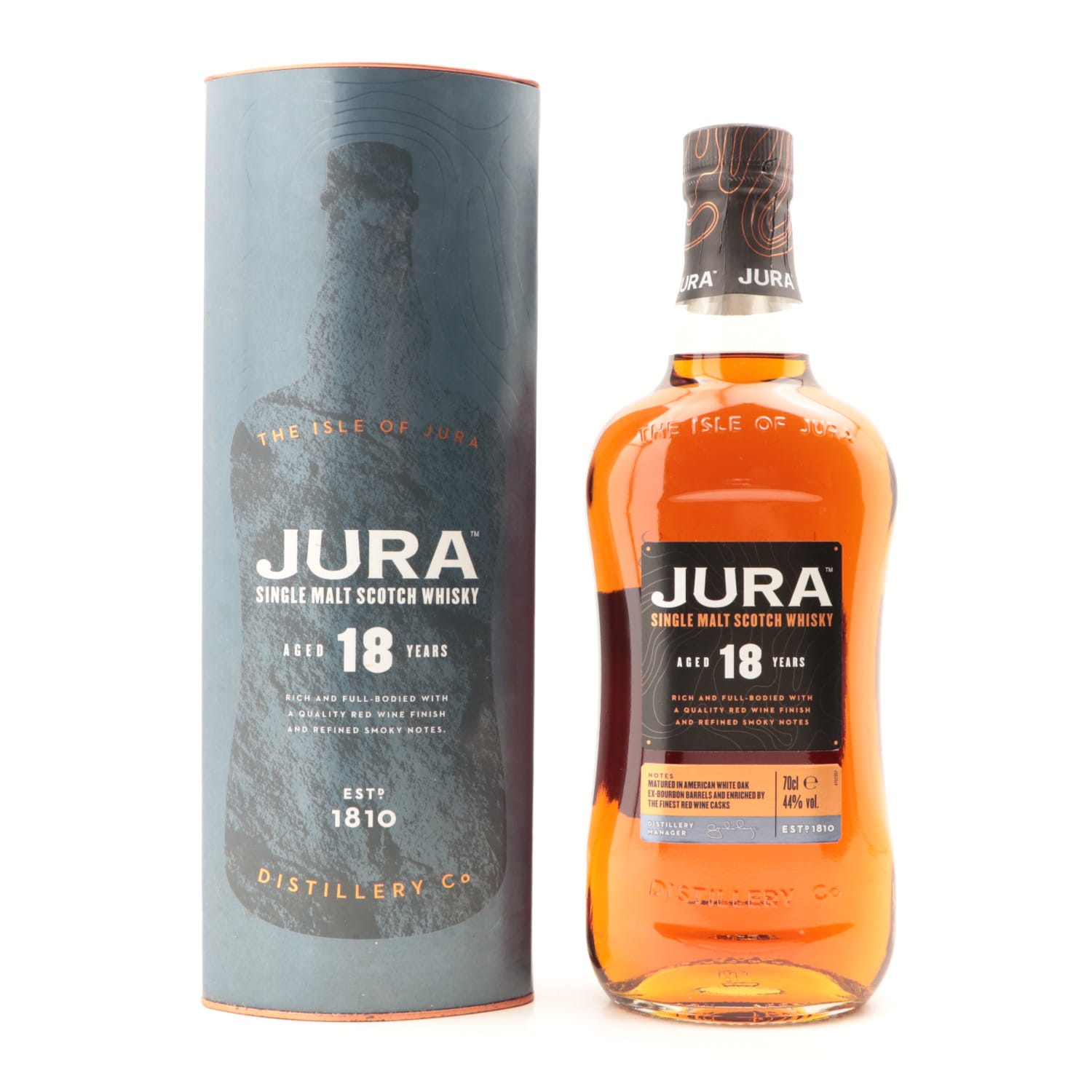 Jura 18 Year Old 70cl 44.00% Islands Scotland Whisky