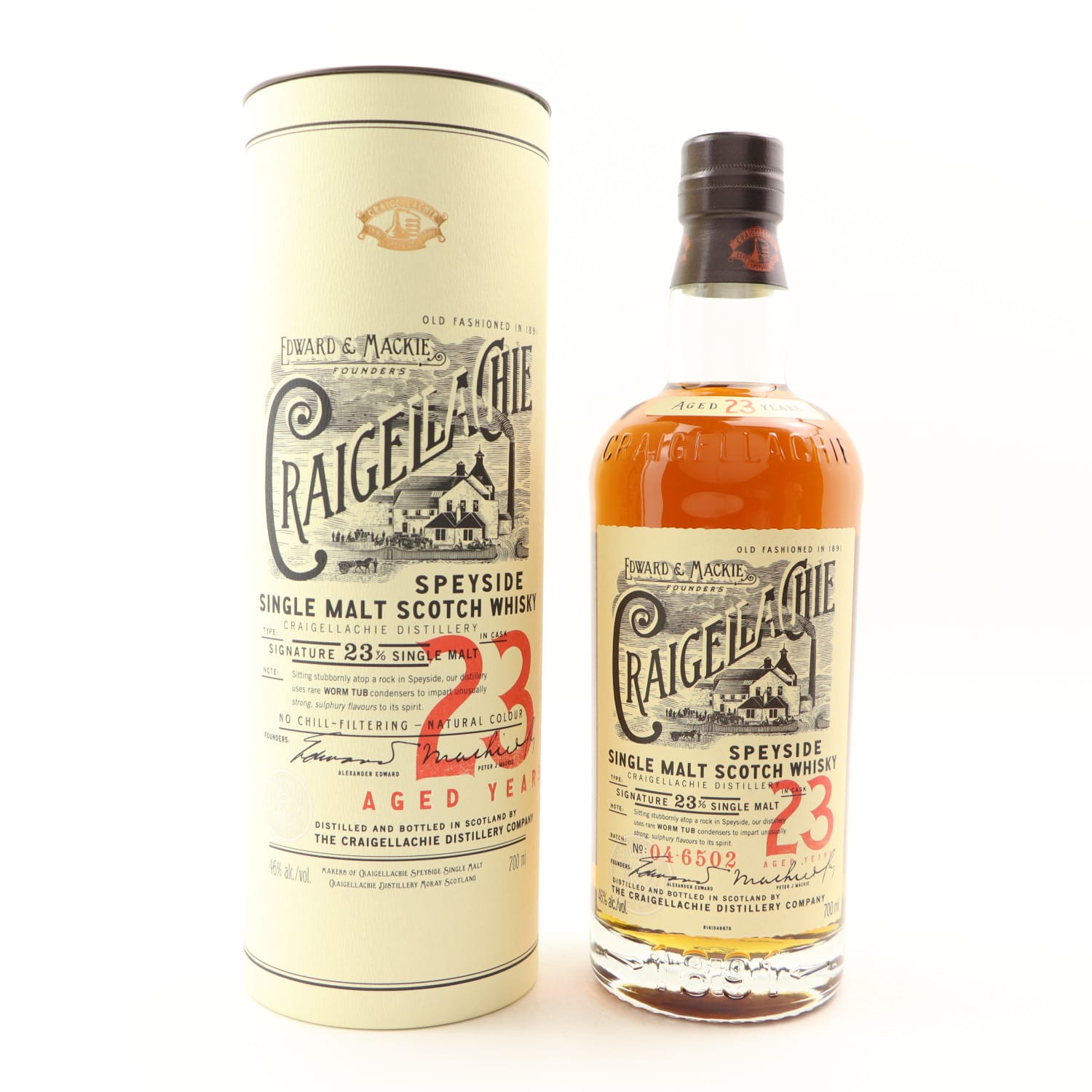Craigellachie 23 Year Old 70cl 46.00% Scotland Whisky 
