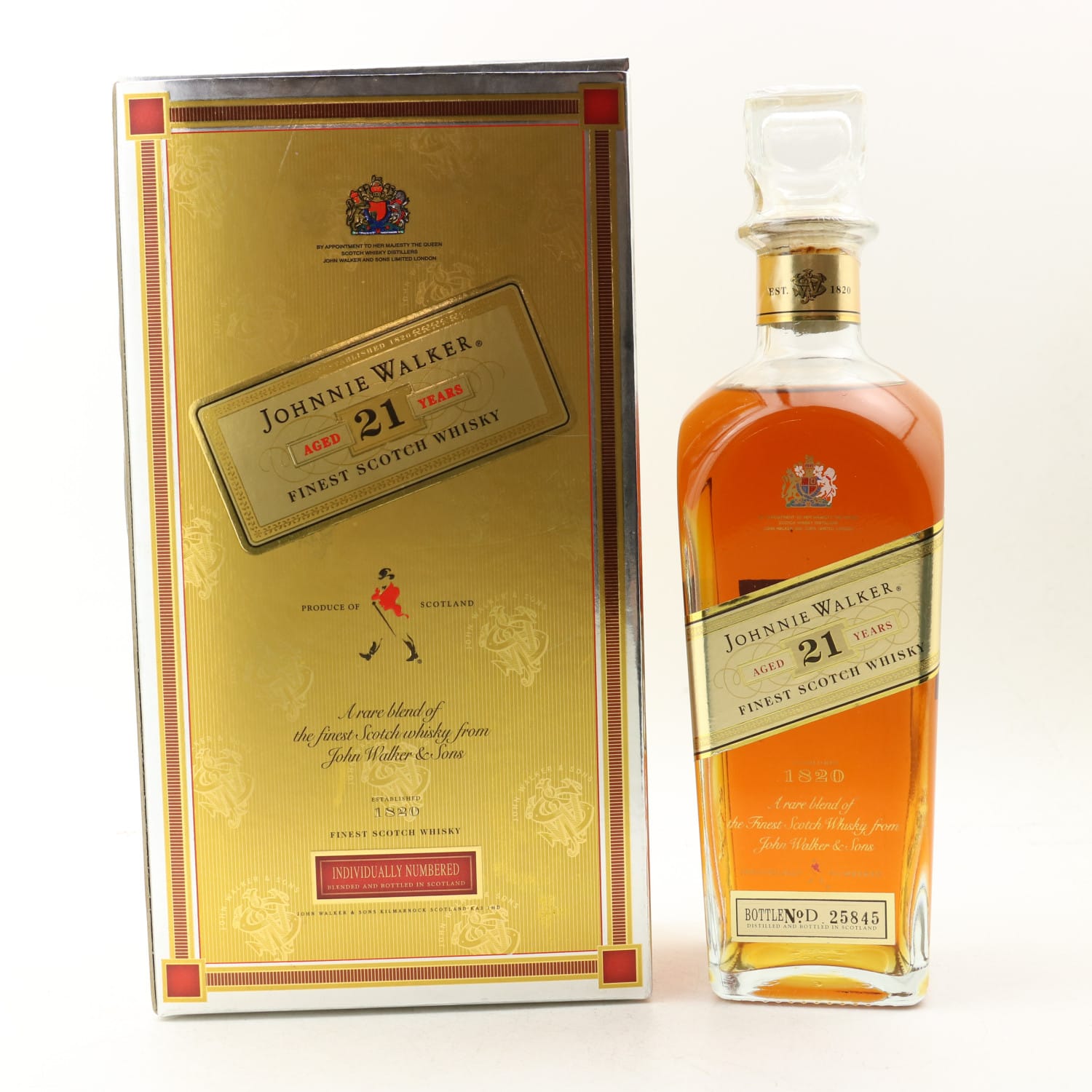 Johnnie Walker 21 Year Old 70cl 43.00% Blended Scotland Whisky 