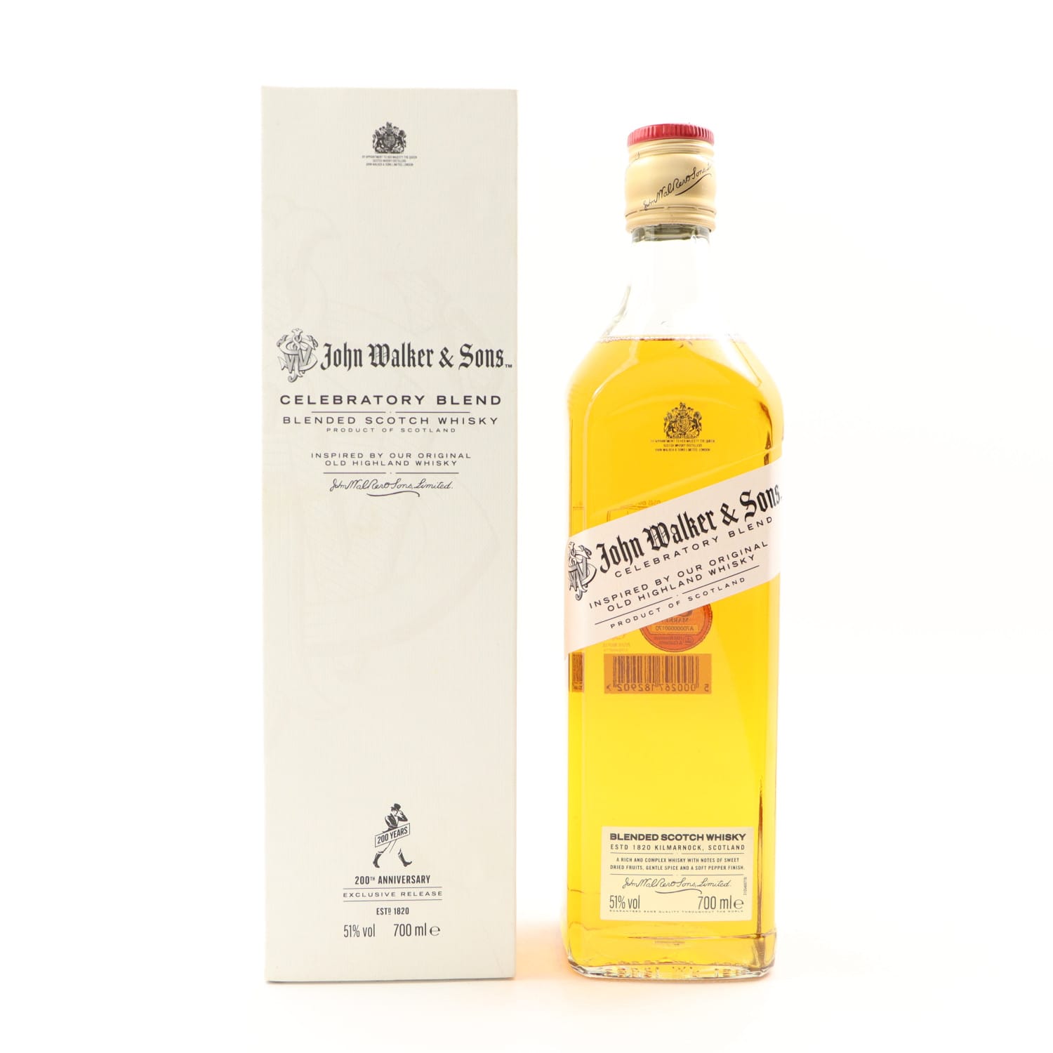 John Walker & Sons 200th Anniversary Celebratory Blend 70cl 51.00% Blended Scotland Whisky