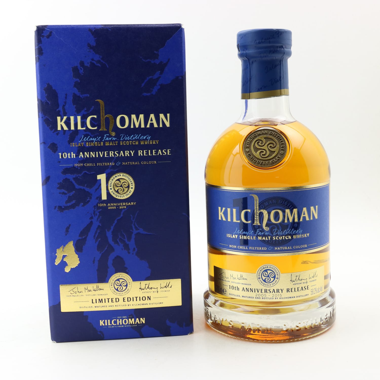 Kilchoman 10th Anniversary 70cl 58.20% Islay Scotland Whisky 