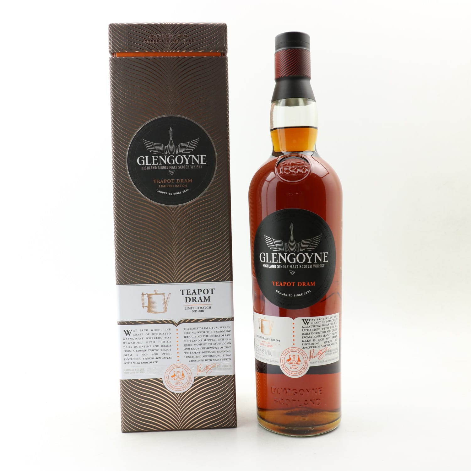 Glengoyne Tea Pot Dram Batch #8 70cl 59.00% Highlands Scotland Whisky 