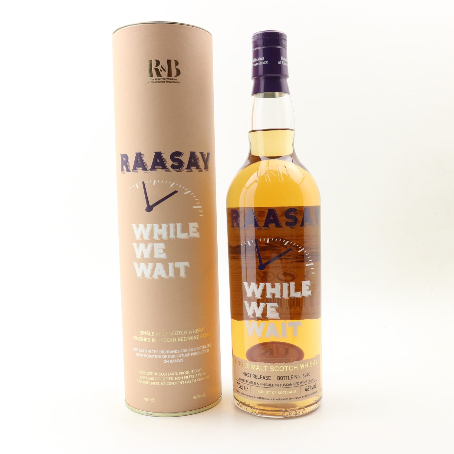 Raasay While We Wait First Release 70cl 46.00% Isle of Raasay Scotland Whisky 