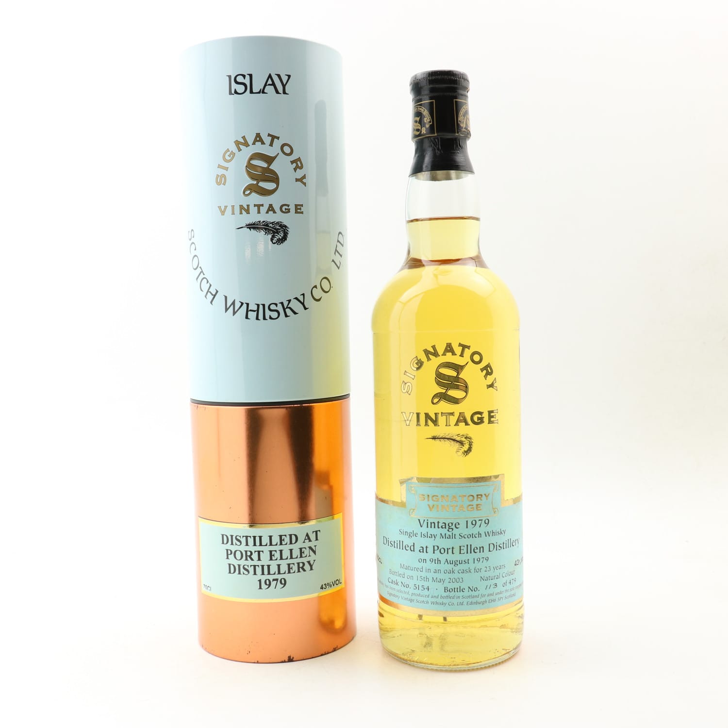 Port Ellen 1979 23 Year Old Signatory 70cl 43.00% Islay Scotland Whisky 