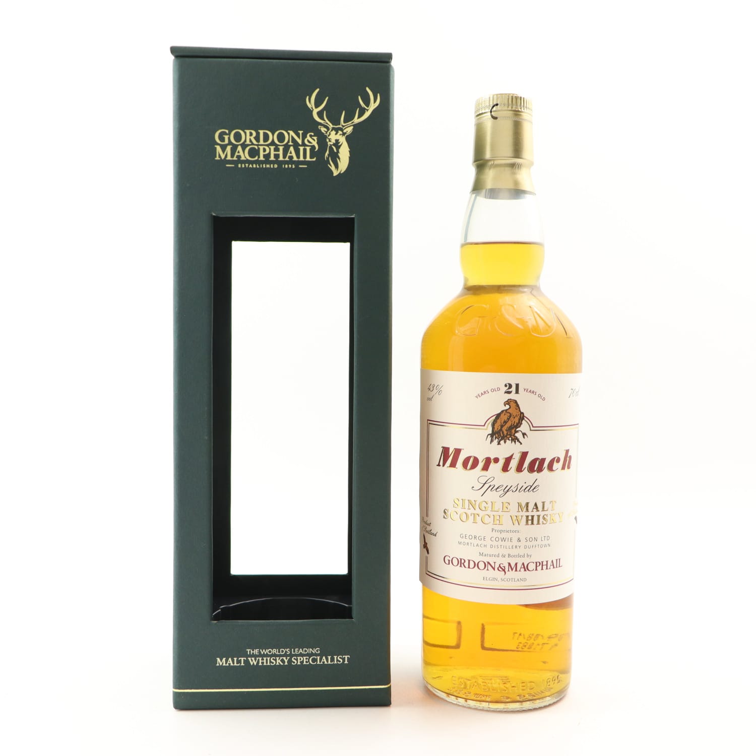 Mortlach 21 Year Old Gordon & Macphail 70cl 43.00% Scotland Speyside Whisky 