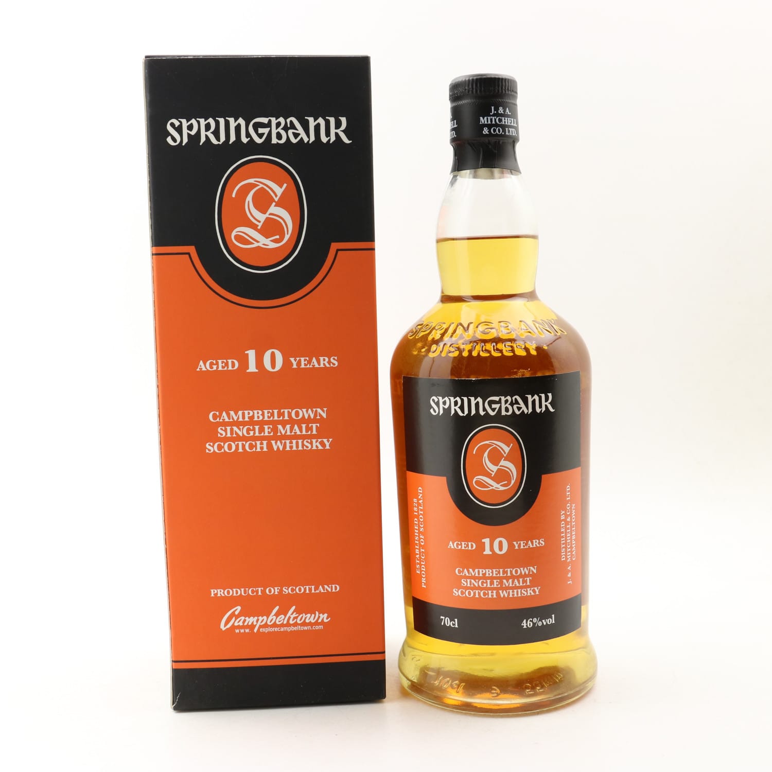 Springbank 10 Year Old 70cl 46.00% Scotland Whisky 