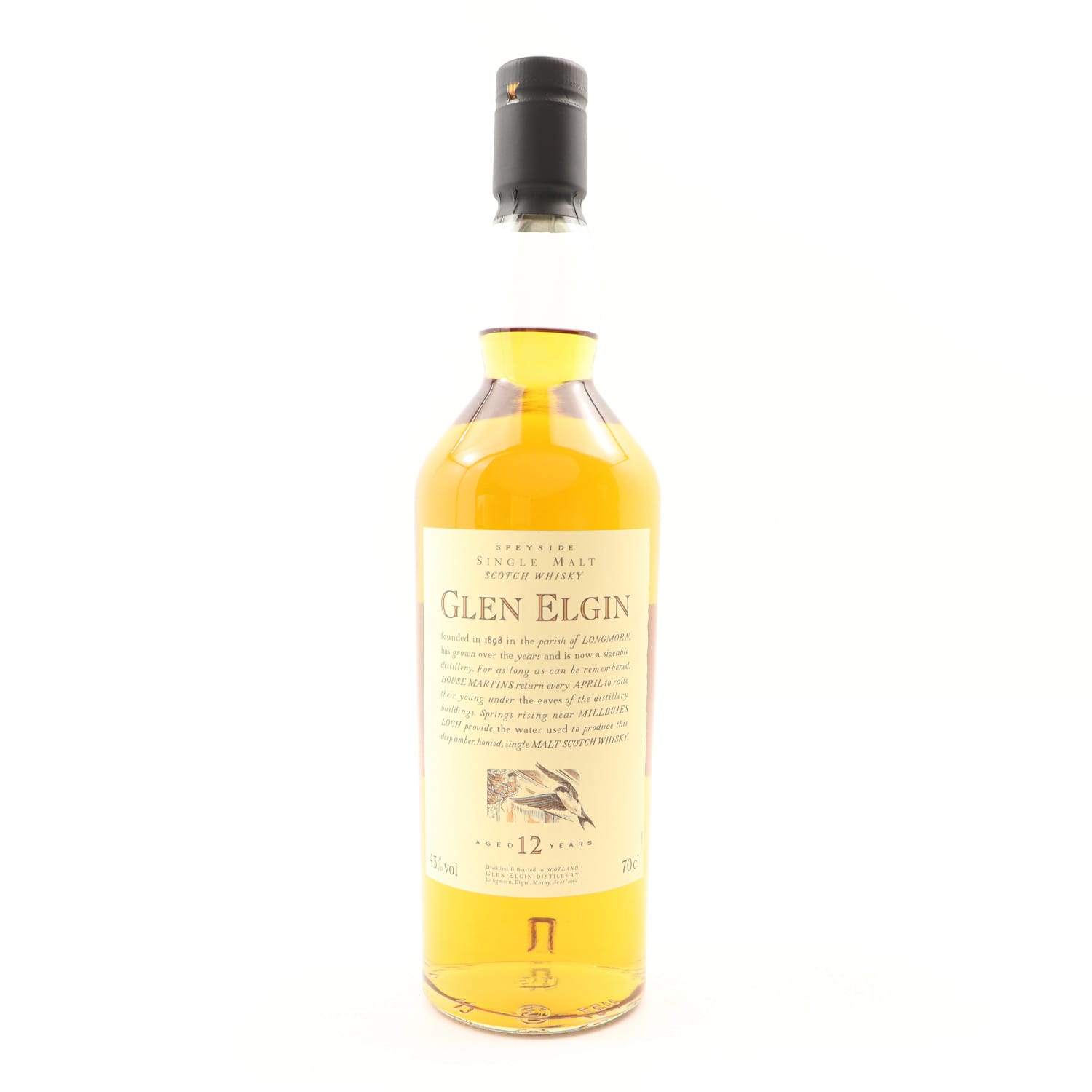 Flora & Fauna Glen Elgin 12 Year Old 70cl 43.00% Scotland Speyside Whisky 