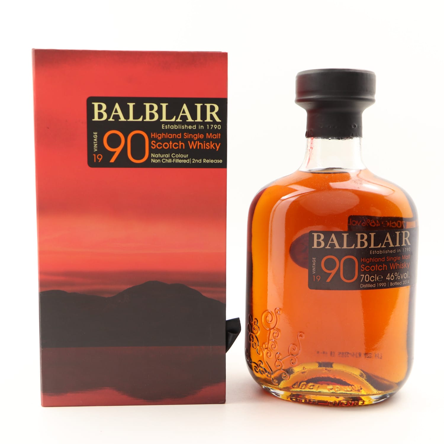 Balblair 1990 2nd Release 70cl 46.00% Highlands Scotland Whisky 