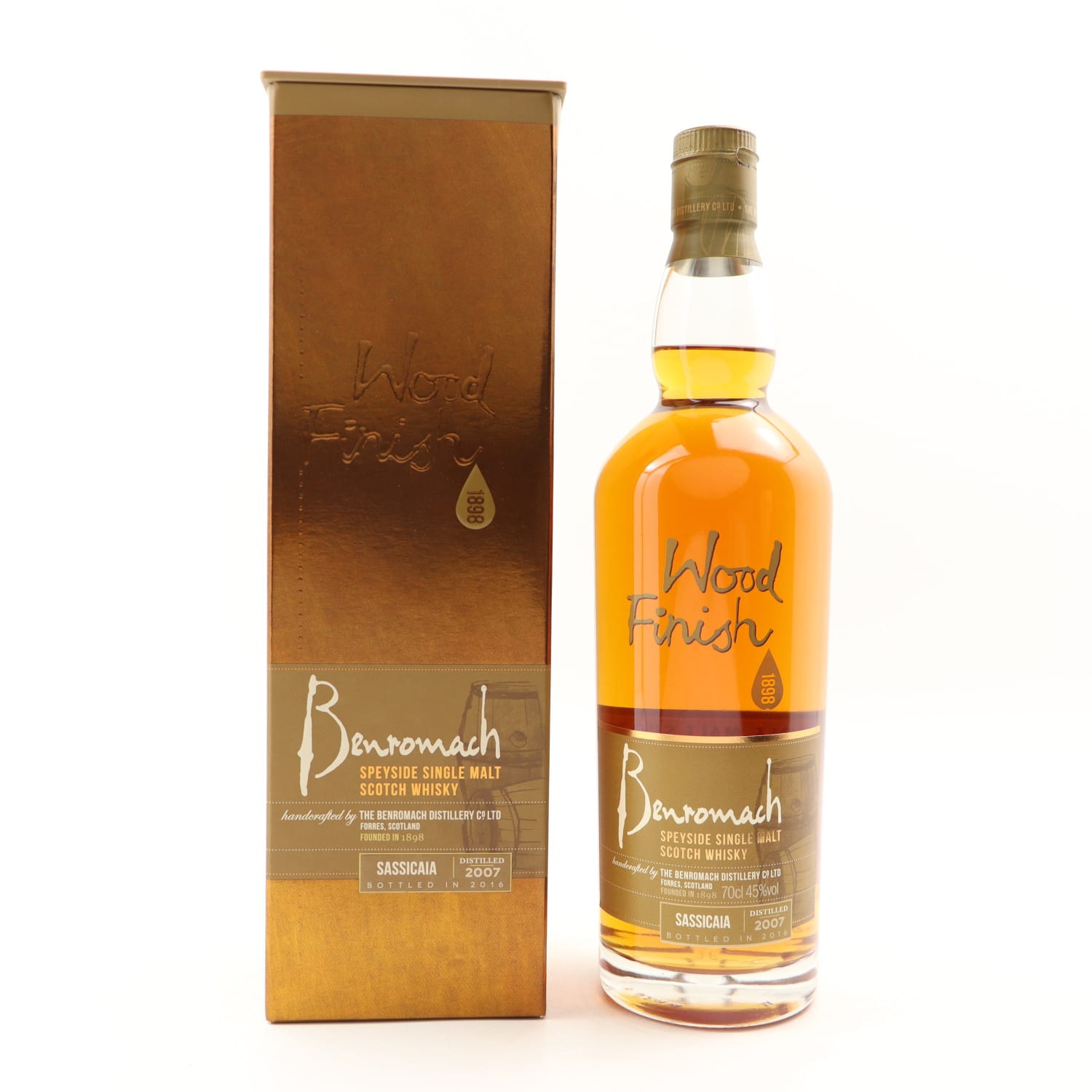 Benromach 2007 Sassicaia Wood Finish 70cl 45.00% Scotland Speyside Whisky 