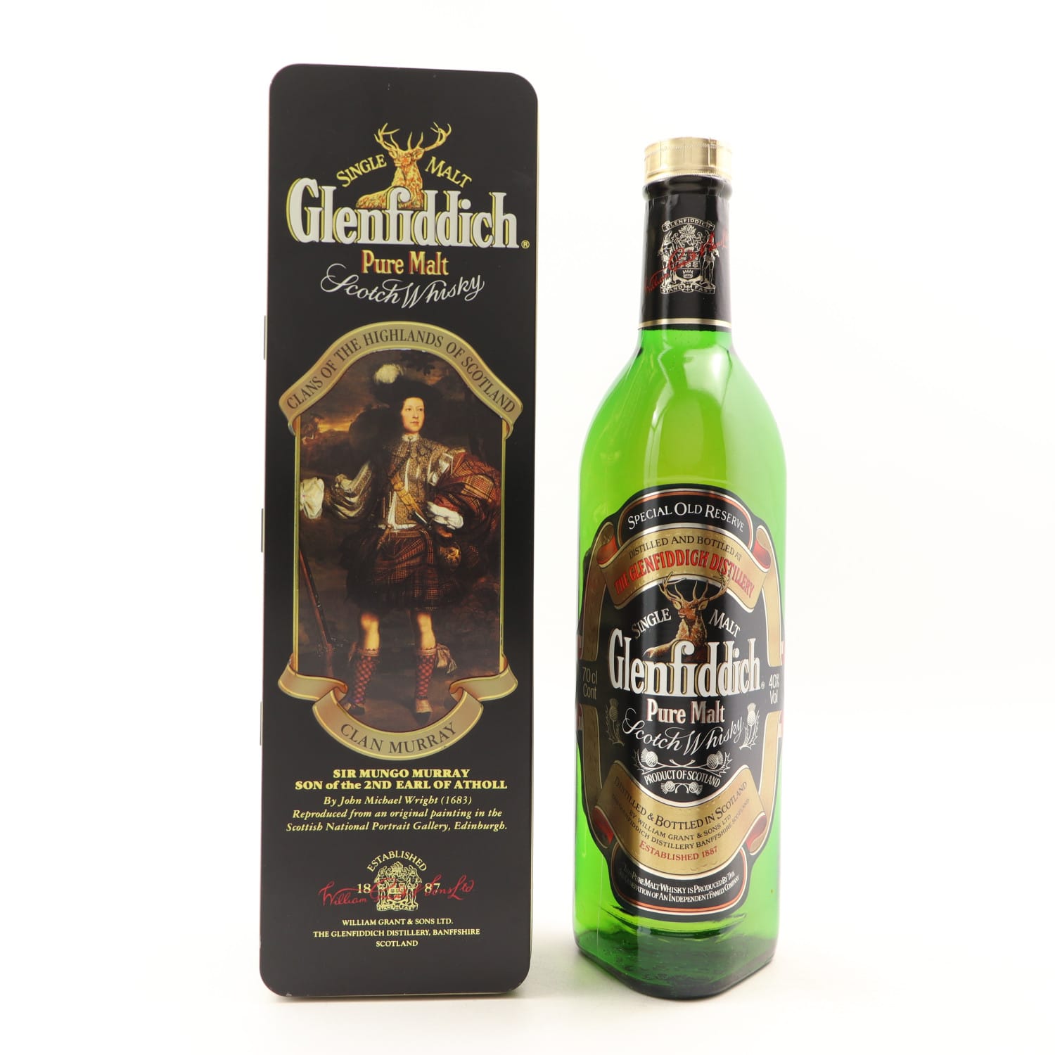 Glenfiddich Clans Of The Highlands Of Scotland Clan Murray 70cl 40.00% Scotland Speyside Whisky 