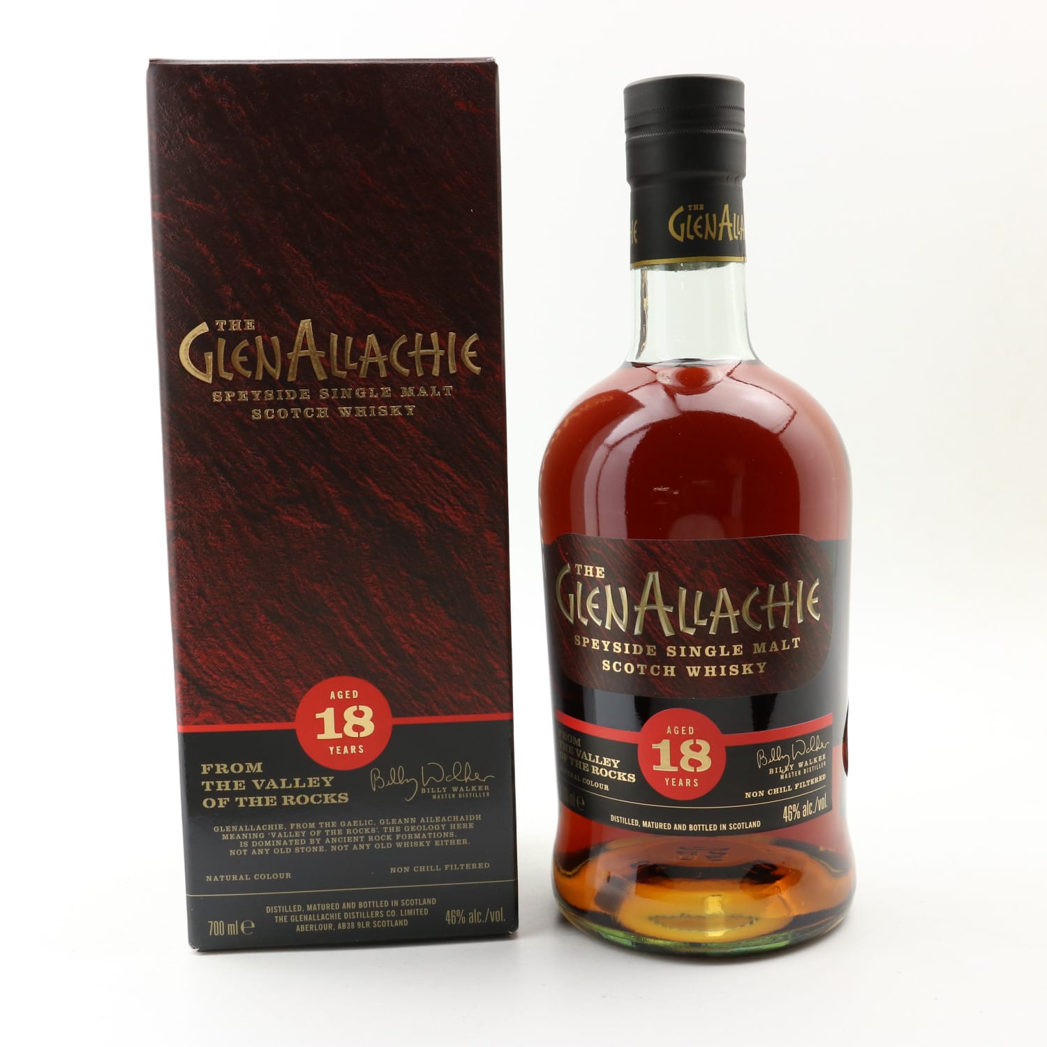 GlenAllachie 18 Year Old 70cl 46.00% Scotland Speyside Whisky 