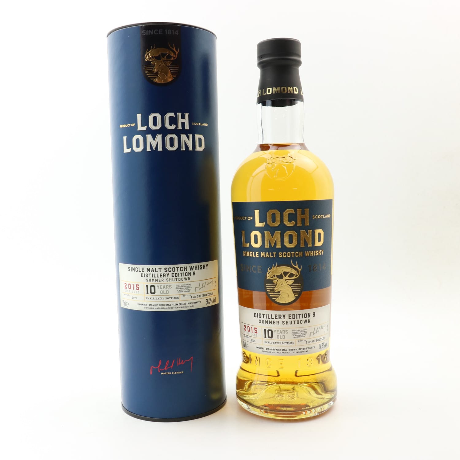 Loch Lomond 2015 10 Year Old Distillery Edition 9 ‘Summer Shutdown’ 70cl 56.30% Highlands Scotland Whisky 