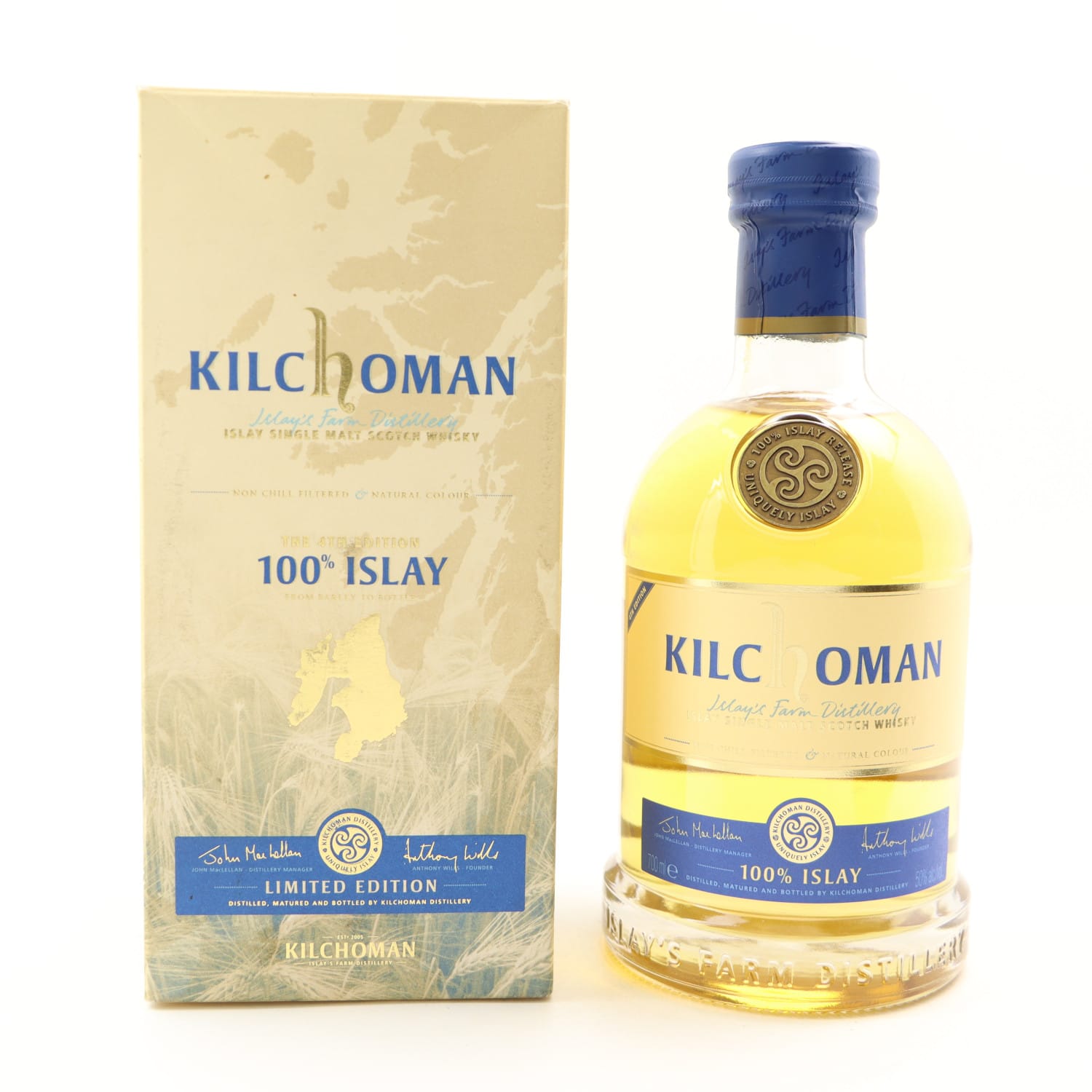 Kilchoman 100% Islay 4th Edition 70cl 50.00% Islay Scotland Whisky 