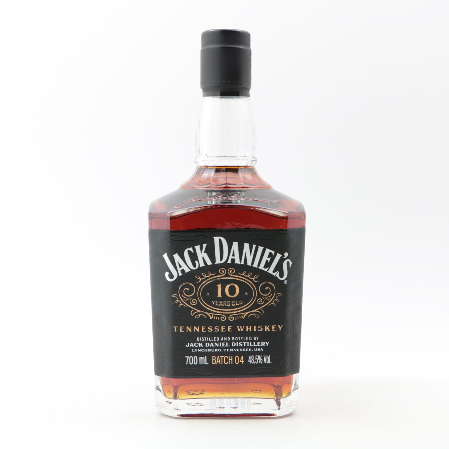 Jack Daniel’s 10 Year Old Batch #4 70cl 48.50% Tennessee USA Whisky