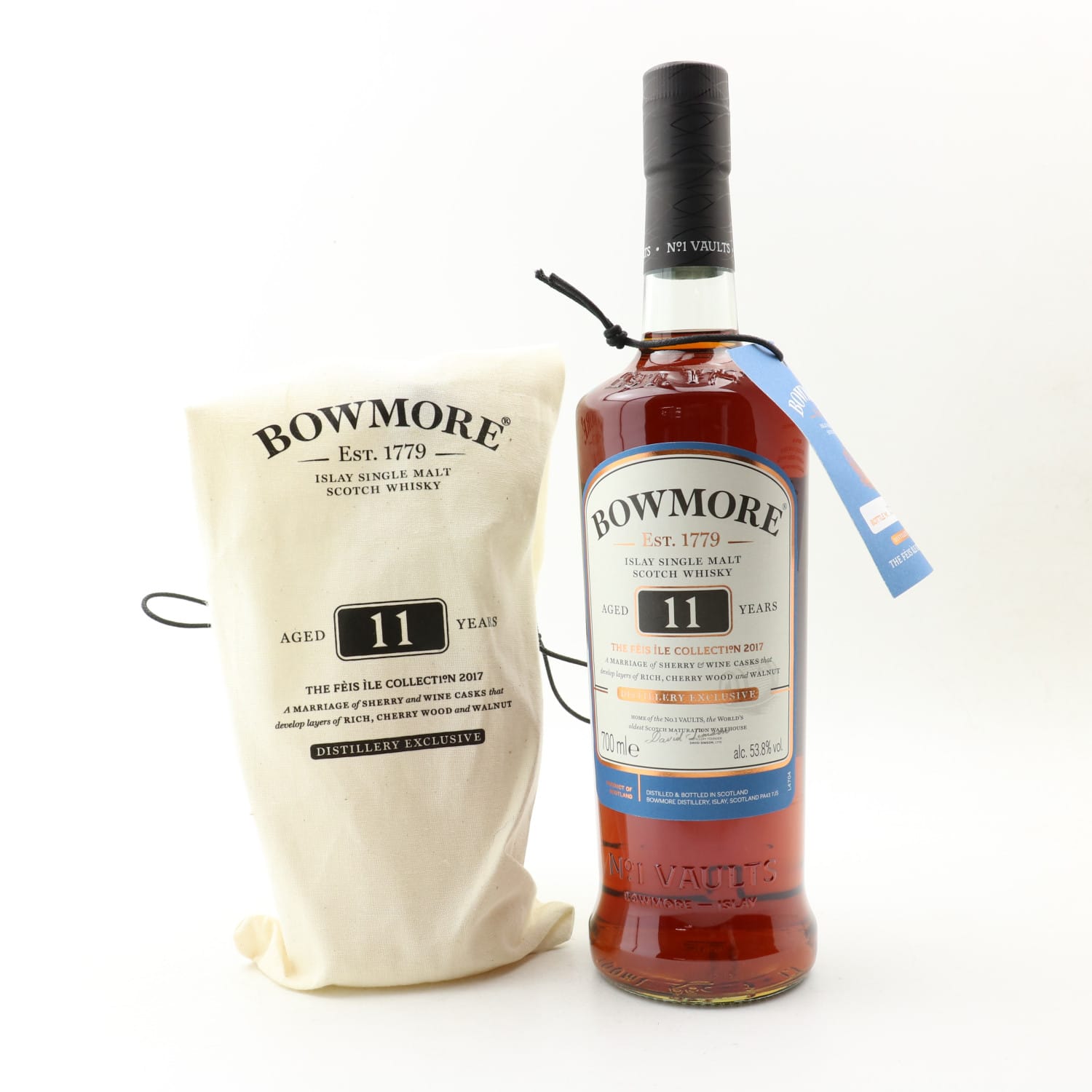 Bowmore 11 Year Old Distillery Exclusive Feis Ile 2017 70cl 53.80% Islay Scotland Whisky 