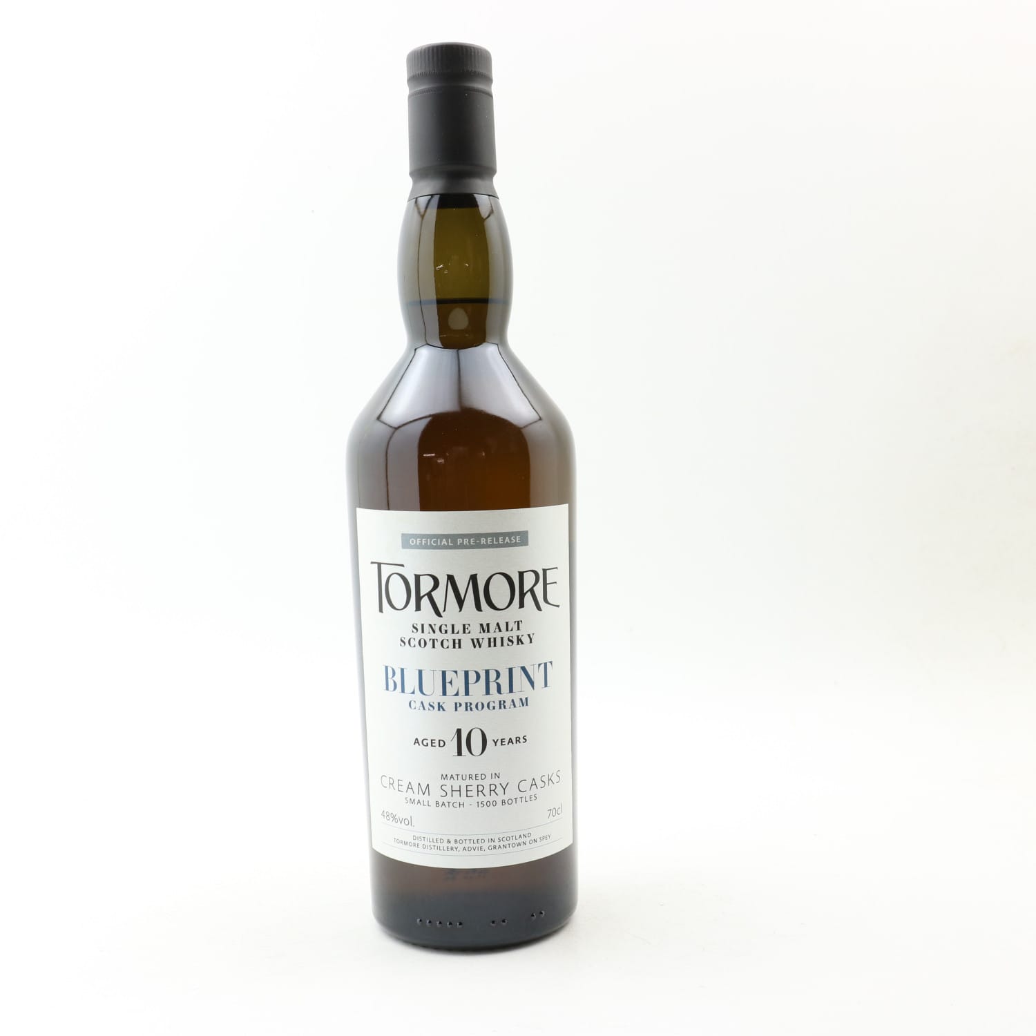 Tormore 10 Year Old Blueprint Cask Program Official Pre-Release 70cl 48.00% Scotland Speyside Whisky 