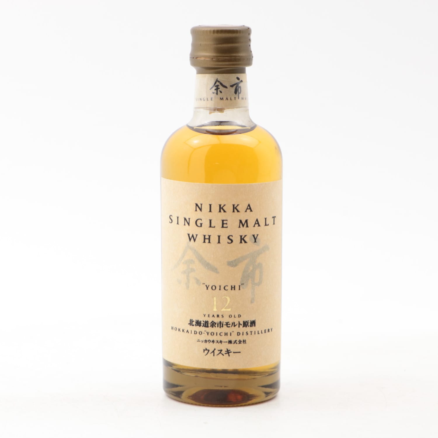 Nikka Yoichi 12 Year Old Mini 5cl 5cl 43.00% Japan Whisky