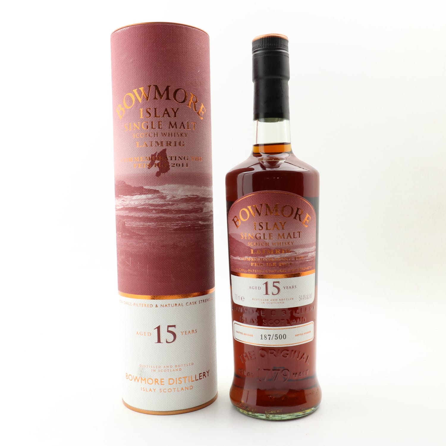 Bowmore 15 Year Old Laimrig Feis Ile 2011 70cl 54.40% Islay Scotland Whisky