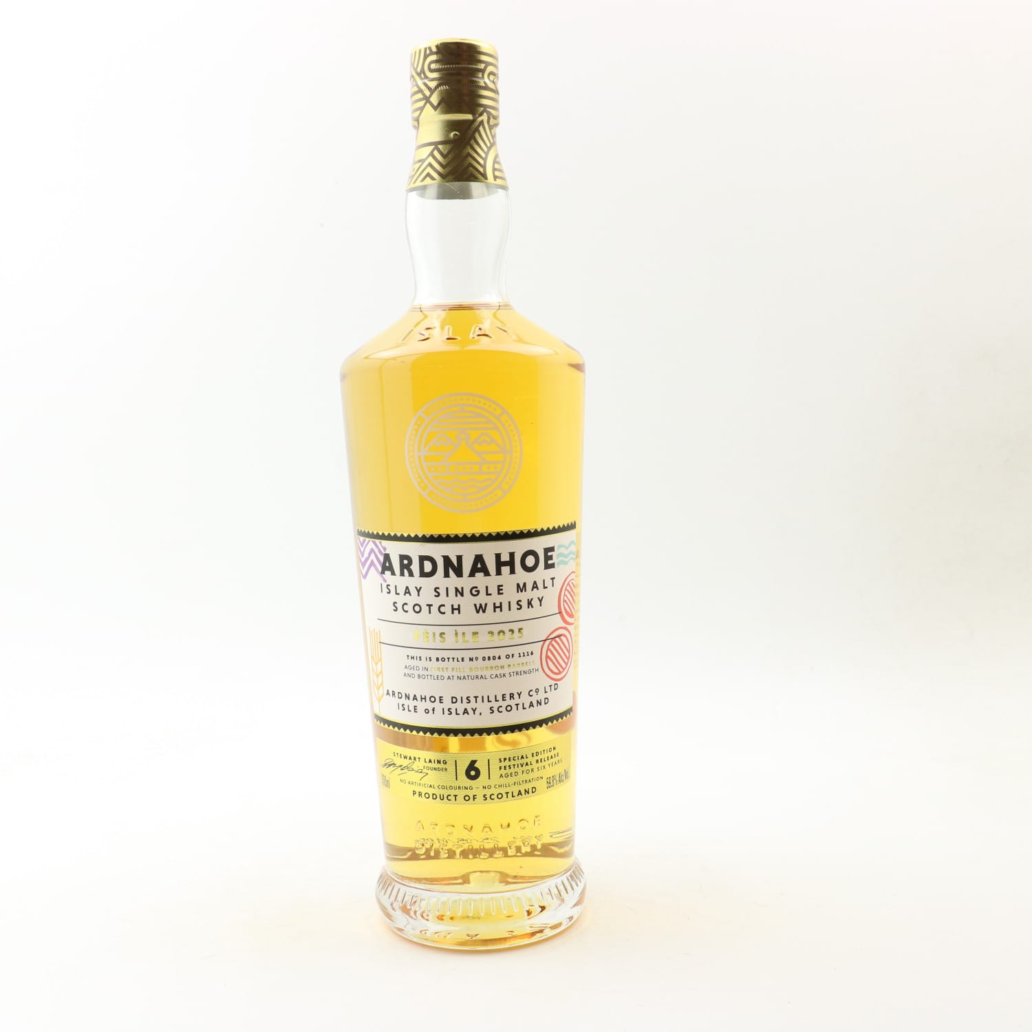 Ardnahoe 6 Year Old Feis Ile 2025 70cl 59.80% Islay Scotland Whisky 