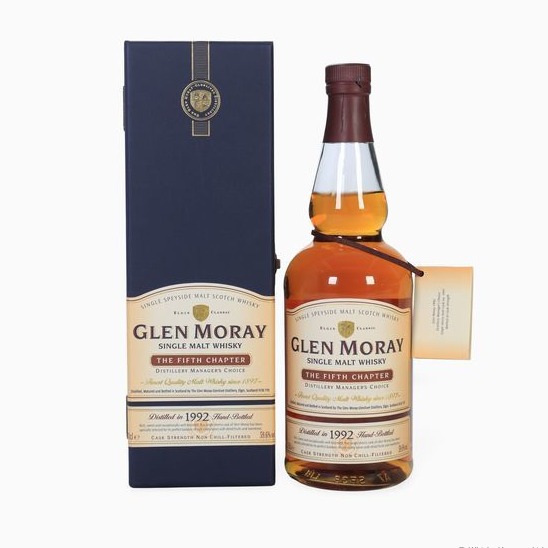 Glen Moray – 1992 (The Fifth Chapter) 70cl 59.60% Scotland Whisky 