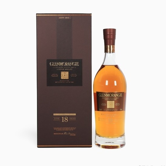 Glenmorangie – 18 Year Old (Extremely Rare) 70cl 43.00% Scotland Whisky 